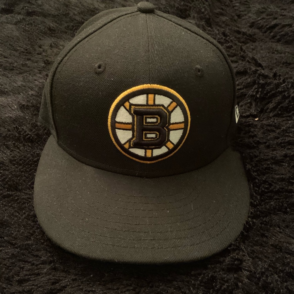 Boston Bruins New Era Hat 7 1/4